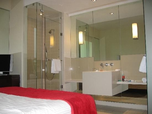 China Hotel Shower Room Self Cleaning Glass Anti Bacteria EN12150 Standards supplier
