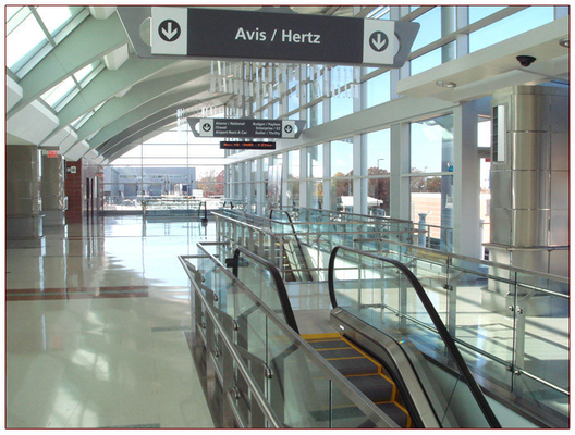China Airport Tempered Laminated Glass Walls And Stairs , Toughened Glass 10 mm supplier