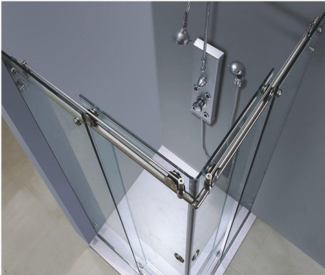 China Self Cleaning Shower Door Glass Clear Float Tempered Glass Easy Cleaning supplier