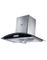 Colorful Range Hood Glass , Tempered Glass Kitchen Exhaust Hoods supplier