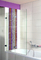 Easy Cleaning Shower Door Glass Transparent Obscure Pattern supplier