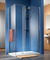 Safety Frameless Shower Door Glass Heat Soaked BS6206 Standards supplier