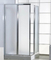 Satin Frosted Shower Tempered Glass 1/4&quot; Easy Cleaning Safety Corners supplier