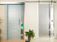 Clear Float Durable Tempered Glass , Silkscreen Frosted Tempered Shower Glass Doors supplier