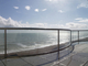 Seaside Outdoor Glass Panel Railings , Toughened Glass Deck Railing 12mm supplier