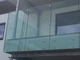 ISO12543 Balcony Glass Railing , Frameless Glass Railings For Decks supplier