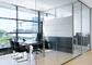 Lighting Partition Wall Glass , Glass Office Partition Systems supplier