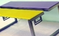 Color Painted Cover Glass Table Top , Rectagle Glass Table Top supplier