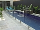 Glass Swimming Pool Fencing , 85% Light Transmittance Glass Pool Safety Fence supplier