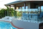 Frameless No Holes Pool Fencing Glass Panel Heat Soaked Toughened supplier