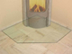 BS6206 Certification Small Glass Fireplace , Glass Hearths For Stoves supplier