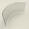 Transparent Curved Tempered Glass , Bent Curved Glass 3 mm ~ 20 mm Thickness supplier